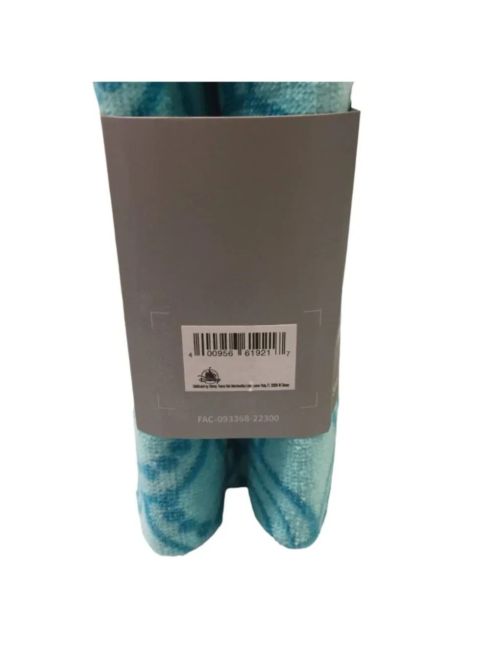 Disney Parks Mermaid Beach Towel with Tail Aqua 30